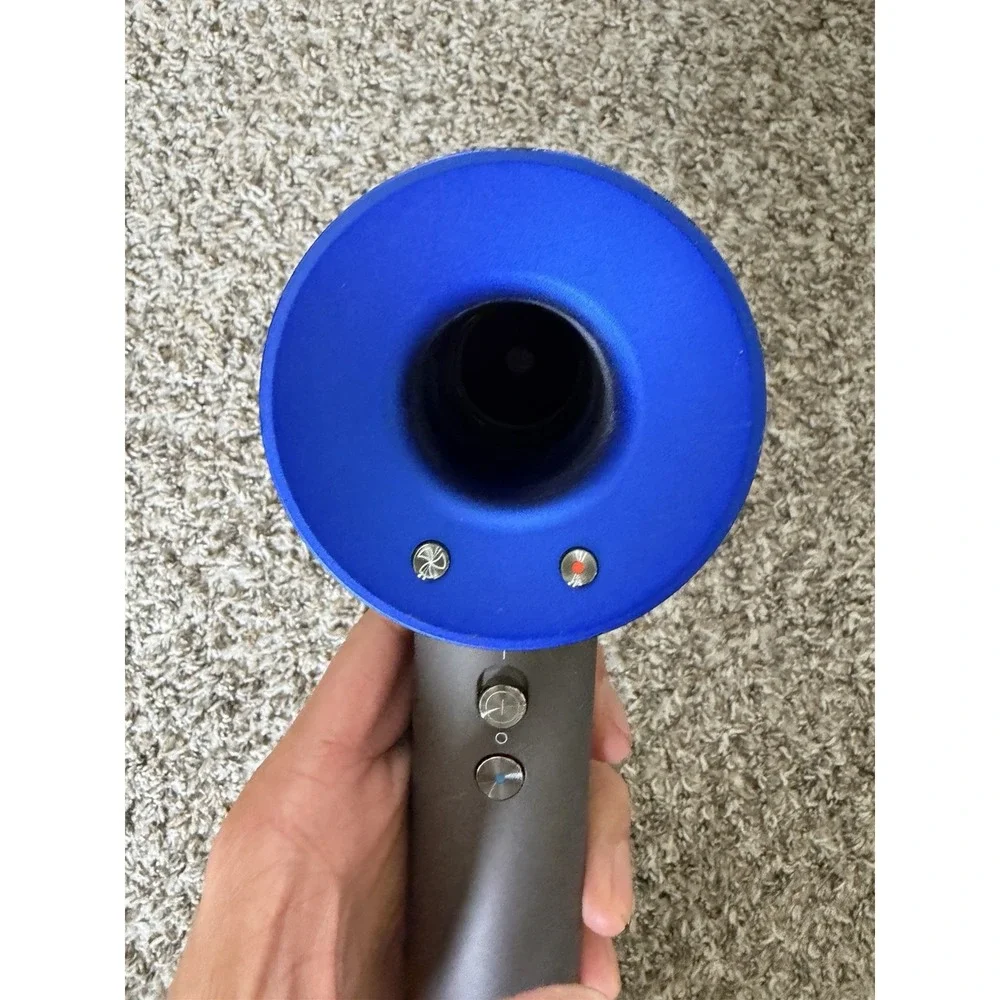 Dyson Supersonic Hair Dryer HD01 Gray Blue Tested Works